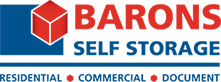 Barons Self Storage Logo
