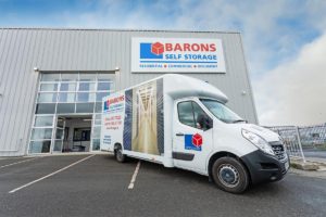 Barons Self Storage Van