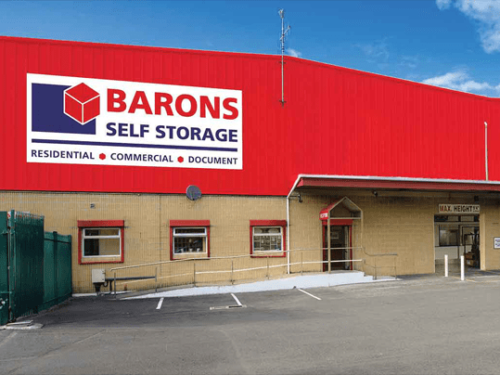 Barons Self Storage Galway Front of Building